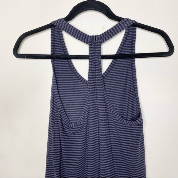 lululemon Mountain Tank Stripe Cadet Purple Black - Picture 10 of 14